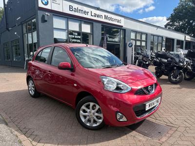 Used 2014 Nissan Micra 1.2 Acenta Euro 5 5dr at Balmer Lawn Group