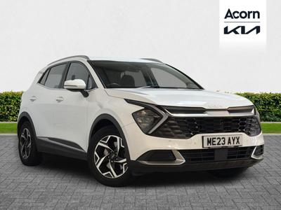 Used 2023 Kia Sportage 1.6 T-GDi ISG 2 Fusion White at Kia Motors UK