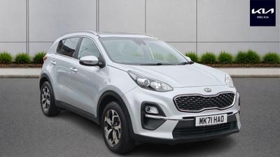 Used 2022 Kia Sportage 1.6 CRDi MHEV 2 DCT Euro 6 (s/s) 5dr Silver at Kia Motors UK