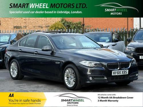 2015 2015 BMW 5 Series 2.0 520i SE Saloon 4dr Petrol Auto Euro 6 (s/s) (184 ps) Petrol photo