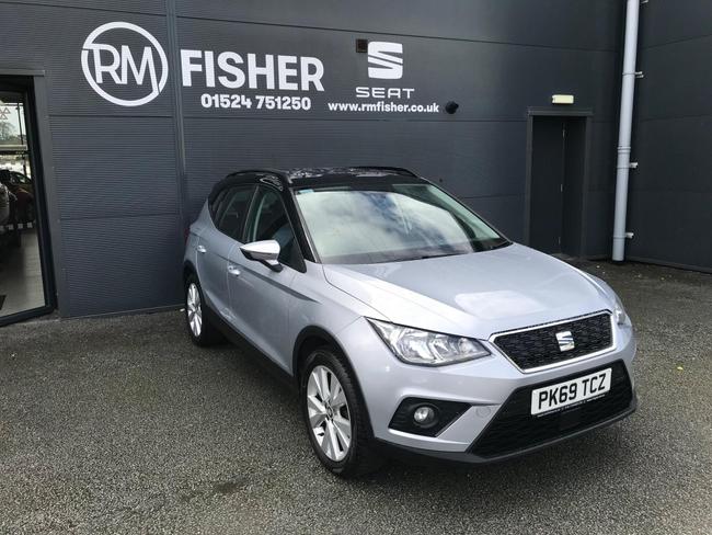 Used 2019 SEAT Arona 1.0 TSI SE Technology Euro 6 (s/s) 5dr Silver at RM Fisher