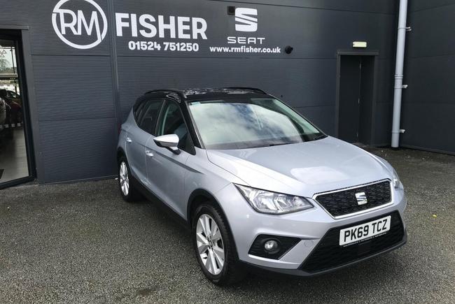 Used 2019 SEAT Arona 1.0 TSI SE Technology Euro 6 (s/s) 5dr Silver at RM Fisher