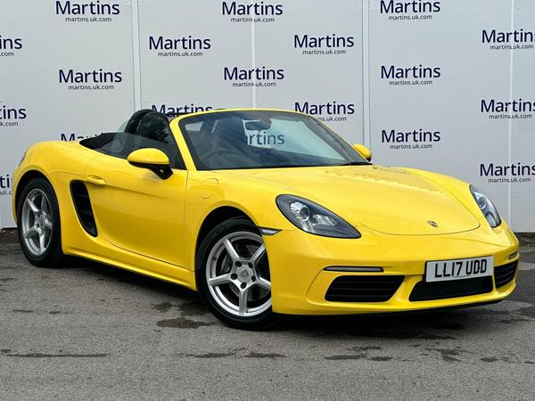 Used 2017 Porsche 718 Boxster 2.0T PDK Euro 6 (s/s) 2dr Yellow at Martins Group
