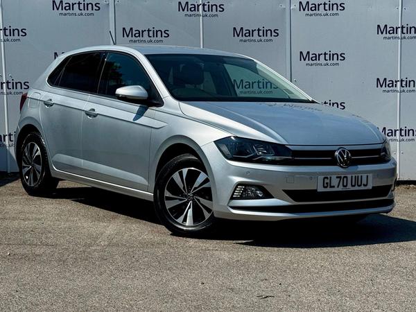 Used 2021 Volkswagen Polo 1.0 EVO Match Euro 6 (s/s) 5dr Silver at Martins Group