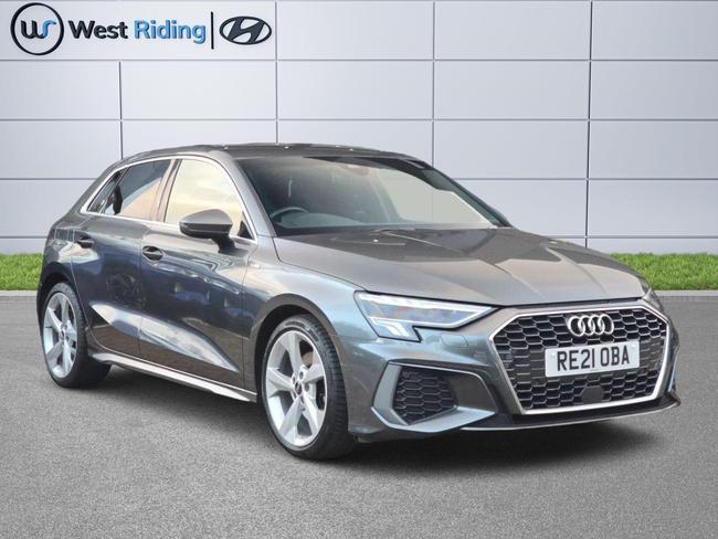 Used 2021 Audi A3 1.0 TFSI 30 S line Sportback Euro 6 (s/s) 5dr at West Riding