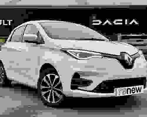 Renault Zoe R135 EV50 52kWh GT Line Auto 5dr (Rapid Charge) White at Startin Group