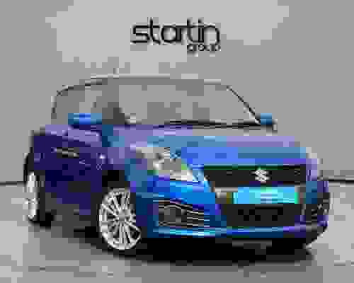 Suzuki Swift 1.6 Sport Euro 6 5dr (SNav) Blue at Startin Group