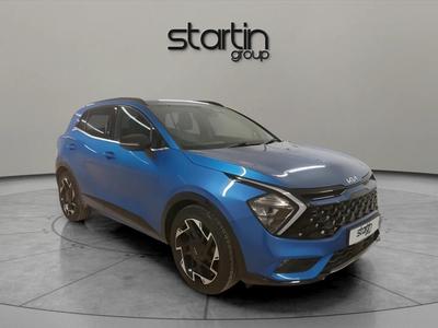 Used 2022 Kia Sportage 1.6 T-GDi ISG GT-LINE Blue Flame at Kia Motors UK
