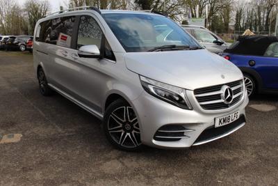 Used 2018 Mercedes-Benz V Class 2.2 V250d AMG Line G-Tronic+ Euro 6 (s/s) 5dr 8 Seat XLWB at Duckworth Motor Group