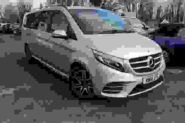 Used 2018 Mercedes-Benz V Class 2.2 V250d AMG Line G-Tronic+ Euro 6 (s/s) 5dr 8 Seat XLWB Silver at Duckworth Motor Group