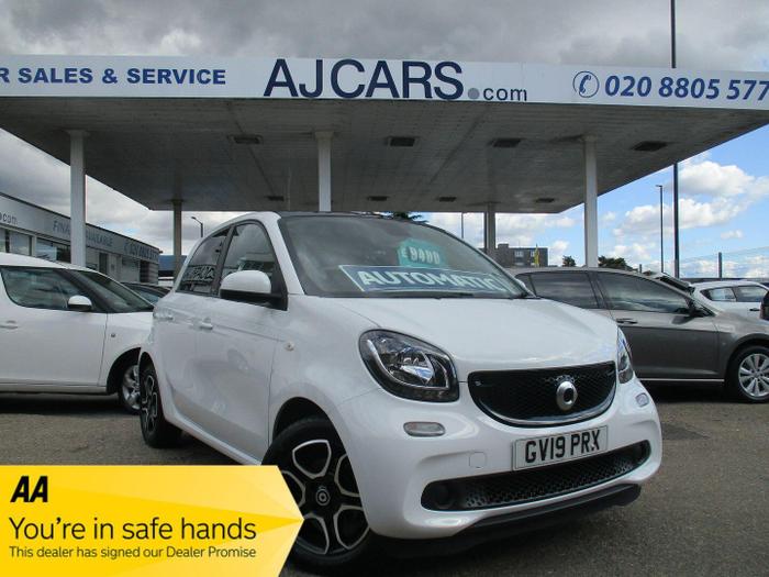 Smart forfour from AJ Cars vehicle photography