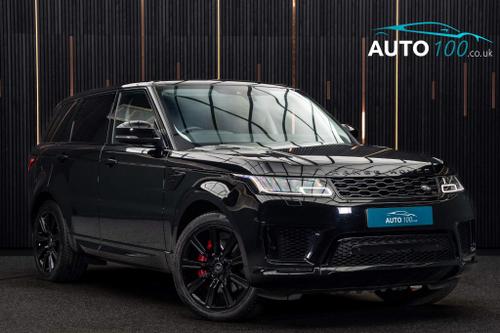 Used 2019 Land Rover Range Rover Sport 2.0 P400e 13.1kWh HSE Dynamic Auto 4WD Euro 6 (s/s) 5dr Black at Auto100