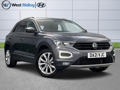 Used 2021 Volkswagen T-Roc 1.5 TSI EVO SEL DSG Euro 6 (s/s) 5dr at West Riding
