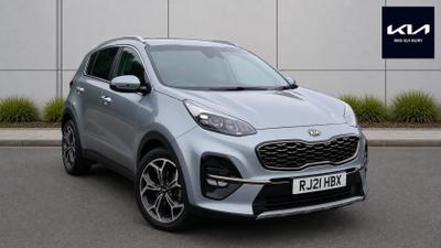 Used 2021 Kia Sportage 1.6 CRDi ISG 48V GT-LINE Lunar Silver at Kia Motors UK