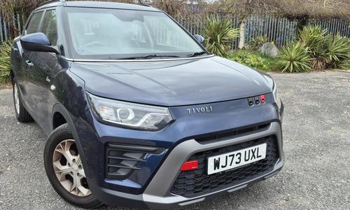 Used 2023 SsangYong Tivoli 1.5P Ventura Euro 6 (s/s) 5dr Blue at Staceys Motors