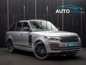 Used 2021 Land Rover Range Rover 3.0 D300 MHEV Westminster Black Auto 4WD Euro 6 (s/s) 5dr Grey at Auto100