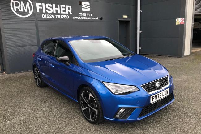 Used 2023 SEAT Ibiza 1.0 MPI FR Sport Euro 6 (s/s) 5dr Blue at RM Fisher