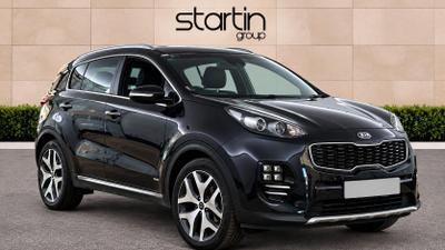 Used 2018 Kia Sportage 1.6 T-GDi GT-LINE Phantom Black at Kia Motors UK