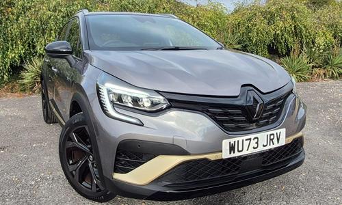 Used 2023 Renault Captur 1.6 E-TECH E-Tech engineered Auto Euro 6 (s/s) 5dr Grey at Staceys Motors