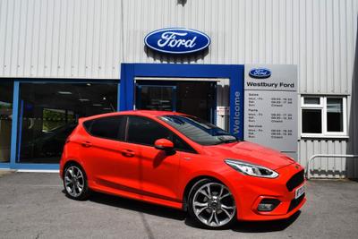 Used 2020 Ford Fiesta 1.0T EcoBoost MHEV ST-Line X Edition Euro 6 (s/s) 5dr at Islington Motor Group