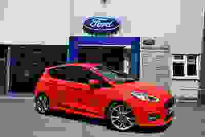 Used 2020 Ford Fiesta 1.0T EcoBoost MHEV ST-Line X Edition Euro 6 (s/s) 5dr Red at Islington Motor Group