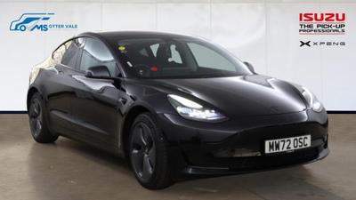 Used 2022 TESLA MODEL 3 Saloon 4dr Electric Auto RWD (241 bhp) Black at Dack Vans