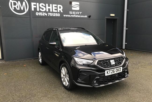 Used 2026 SEAT Arona 1.0 TSI FR First Edition DSG Euro 6 (s/s) 5dr Black at RM Fisher