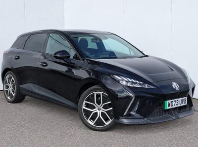 Used 2024 MG MG4 64kWh Trophy Long Range Auto 5dr Black at Islington Motor Group