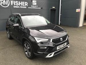 Used 2023 SEAT Ateca 1.0 TSI SE Technology Euro 6 (s/s) 5dr Black at RM Fisher