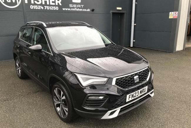 Used 2023 SEAT Ateca 1.0 TSI SE Technology Euro 6 (s/s) 5dr Black at RM Fisher