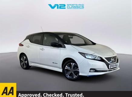 2019 NISSAN LEAF 62KWH E TEKNA HATCHBACK 5DR ELECTRIC AUTO 217 PS HINCKLEY PRICE 9,295... photo