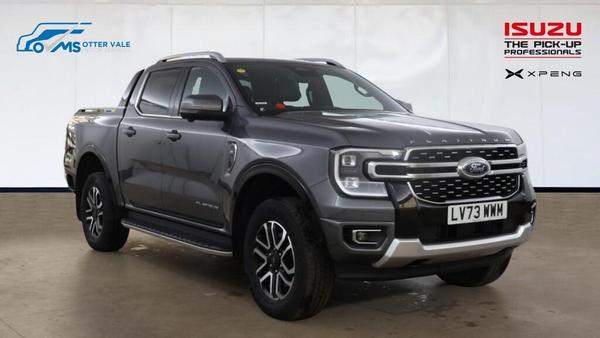 Used 2023 Ford RANGER 3.0 TD V6 EcoBlue Platinum Pickup Double Cab 4dr Diesel Auto 4WD Euro 6 (s/s) (240 ps) at Otter Vale Motors