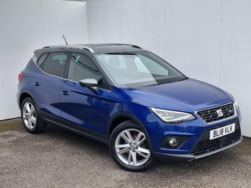 Used 2018 SEAT Arona 1.6 TDI FR Euro 6 (s/s) 5dr Blue at Islington Motor Group