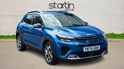 Used 2024 Kia Stonic 1.0 T-GDi ISG 48V GT-LINE S Azure Blue at Kia Motors UK