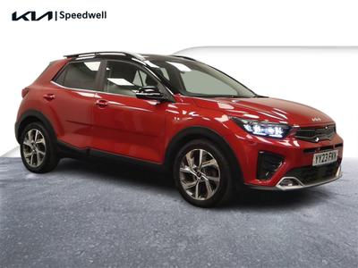 Used 2023 Kia Stonic 1.0 T-GDi ISG 48V GT-LINE S Blaze Red with Black Roof at Kia Motors UK