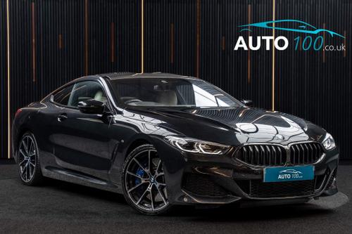 Used 2019 BMW 8 Series 3.0 840d Steptronic xDrive Euro 6 (s/s) 2dr Black at Auto100