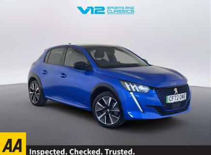 2023 PEUGEOT 208 50KWH GT HATCHBACK 5DR ELECTRIC AUTO 7.4KW CHARGER 136 PS WORKSOP PRICE... photo