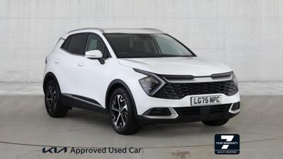 Used 2025 Kia Sportage 1.6 T-GDi 48V 3 Fusion White at Kia Motors UK