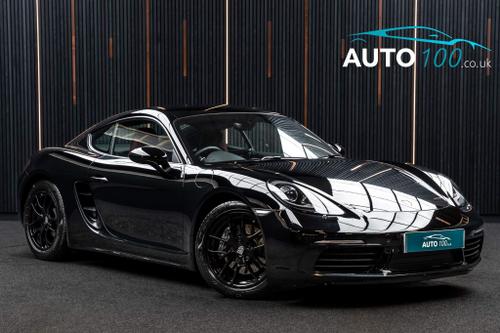 Used 2017 Porsche 718 Cayman 2.0T PDK Euro 6 (s/s) 2dr Black at Auto100