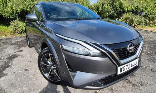 Used 2022 Nissan Qashqai 1.5 h e-POWER Tekna Auto Euro 6 (s/s) 5dr Grey at Staceys Motors