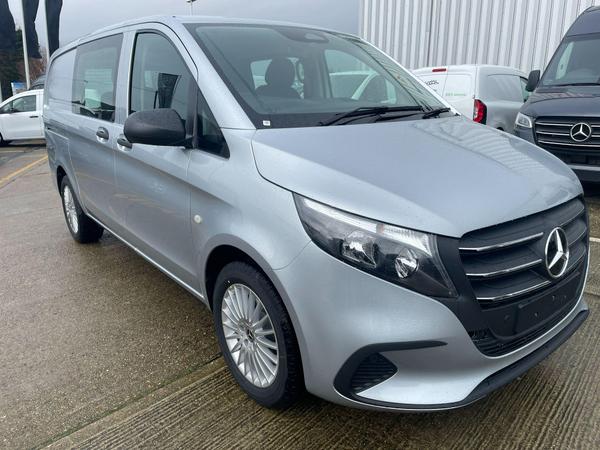 Used ~ Mercedes-Benz Vito 2.0 116 CDI PRO Crew Van G-Tronic RWD L2 Euro 6 (s/s) 5dr High Tech Silver at MBNI Truck & Van