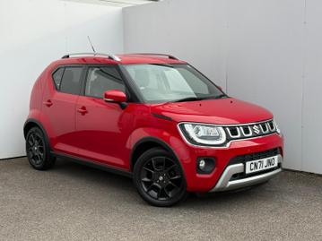 Used 2021 Suzuki Ignis 1.2 Dualjet MHEV SZ5 Euro 6 (s/s) 5dr Red at Islington Motor Group