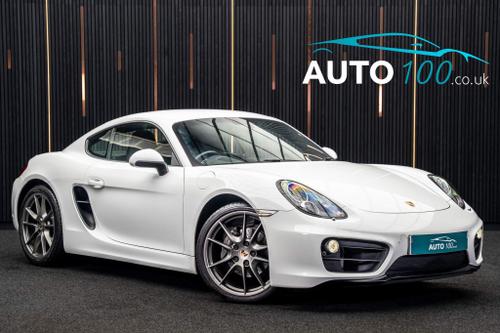 Used 2014 Porsche Cayman 2.7 981 PDK Euro 6 (s/s) 2dr White at Auto100