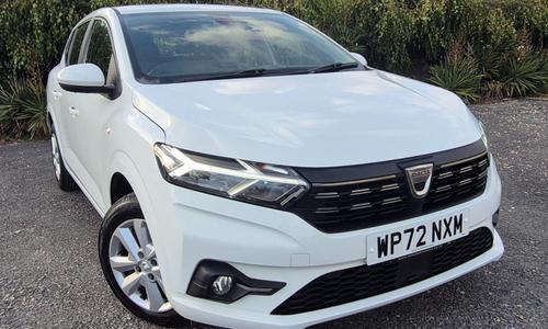 Used 2022 Dacia Sandero 1.0 TCe Comfort Euro 6 (s/s) 5dr White at Staceys Motors