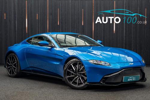 Used 2020 Aston Martin Vantage 4.0 V8 Auto Euro 6 2dr Blue at Auto100