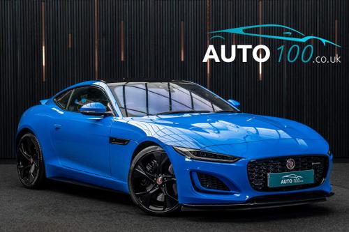 Used 2021 Jaguar F-Type 5.0 V8 Reims Edition Auto Euro 6 (s/s) 2dr Blue at Auto100