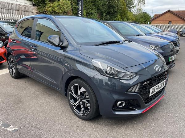 Used 2024 Hyundai i10 1.0 T-GDi N Line Euro 6 (s/s) 5dr Grey at Martins Group
