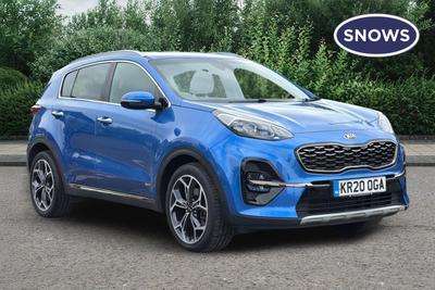 Used 2020 Kia Sportage 1.6 T-GDi ISG GT-LINE Blue Flame at Kia Motors UK