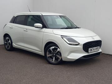 Used 2024 Suzuki Swift 1.2 MHEV Ultra CVT Euro 6 (s/s) 5dr White at Islington Motor Group