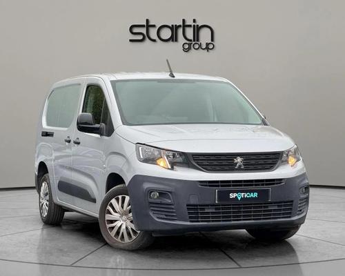 Peugeot Partner 1.5 BlueHDi 950 Professional Premium Long Panel Van LWB Euro 6 6dr at Startin Group